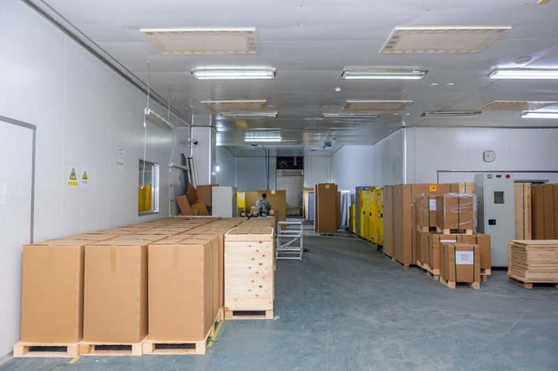 Wuxi Huanawell Metal Manufacturing Co.,Ltd. প্রস্তুতকারকের উত্পাদন লাইন
