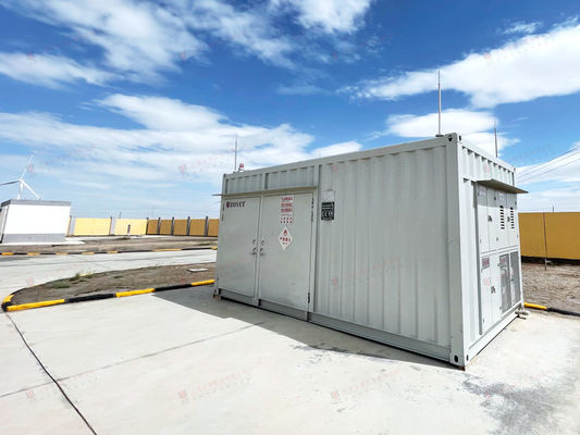 কাস্টমাইজড আউটডোর ব্যাটারি চার্জিং কন্টেইনার উচ্চ-শক্তি অগ্নি প্রতিরোধী উপাদান এবং বুদ্ধিমান তাপমাত্রা নিয়ন্ত্রণ সিস্টেম