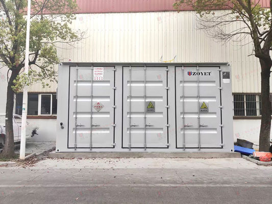 40 ফুট বহিরঙ্গন ব্যাটারি চার্জিং কন্টেইনার স্মার্ট চার্জিং রিয়েল-টাইম এনভি মনিটরিং সঙ্গে ফ্লিট ব্যাটারি ব্যবস্থাপনা জন্য