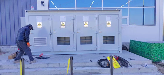 জলবায়ু নিয়ন্ত্রিত শক্তি সঞ্চয় ব্যবস্থা সহ কাস্টমাইজড অগ্নিরোধী ব্যাটারি স্টোরেজ কন্টেইনার