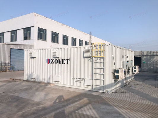 বৃহৎ ক্ষমতার ব্যাটারির জন্য সমন্বিত লিথিয়াম-আয়ন ব্যাটারি টেস্টিং রুম সহ ২০ ফুট হেভি ডিউটি আউটডোর ব্যাটারি চার্জিং কন্টেইনার