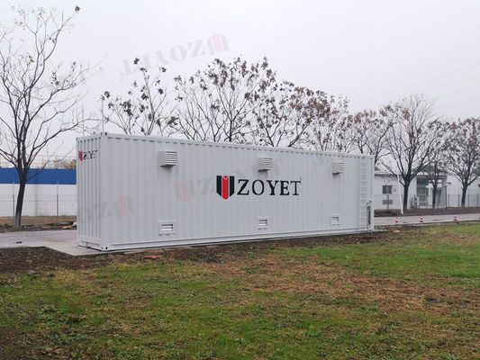 নির্মাণ সাইটের জন্য রিমোট মনিটরিং সহ ভারী দায়িত্ব বিস্ফোরণ প্রতিরোধী বহিরঙ্গন গ্যাস সিলিন্ডার স্টোরেজ কনটেইনার