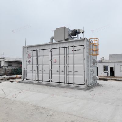 ২০ ফুট অগ্নি-প্রতিরোধী বিস্ফোরণ-প্রতিরোধী আউটডোর ব্যাটারি চার্জিং কন্টেইনার লিথিয়াম-আয়ন ব্যাটারি টেস্ট রুম কাস্টমাইজড বৈশিষ্ট্য সহ