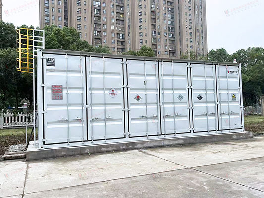 অগ্নি বা বৈদ্যুতিক গরম করা Asphalt Un T3 20Ft Bitumen Transportation Tank Container বিক্রির জন্য